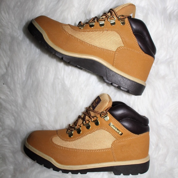 timberland field boots boys